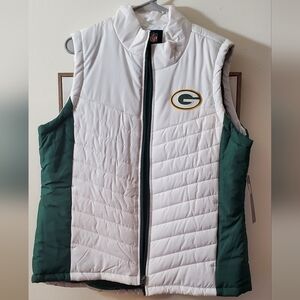 NFL Green Bay Packers Women's Puffer Vest